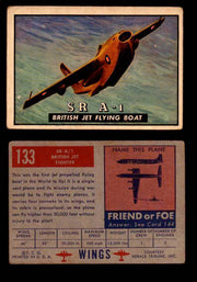 1953 Wings Topps TCG Vintage Trading Cards You Pick Singles #101-200 #133  - TvMovieCards.com