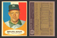 1961 Topps Baseball Trading Card You Pick Singles #100-#199 VG/EX #	133 Ralph Houk - New York Yankees  - TvMovieCards.com