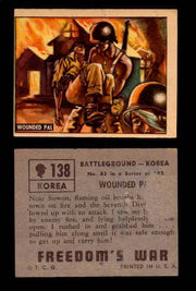 1950 Freedom's War Korea Topps Vintage Trading Cards You Pick Singles #101-203 #138  - TvMovieCards.com