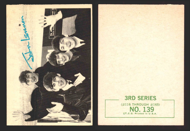 Beatles Series 3 Topps 1964 Vintage Trading Cards You Pick Singles #116-#165 #	139  - TvMovieCards.com