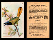 Birds - Useful Birds of America 7th Series You Pick Singles Church & Dwight J-9 #13 Green Jay  - TvMovieCards.com