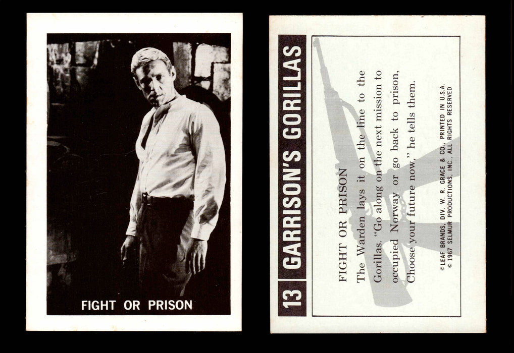 Garrison's Gorillas Leaf 1967 Vintage Trading Cards #1-#72 You Pick Singles #13  - TvMovieCards.com