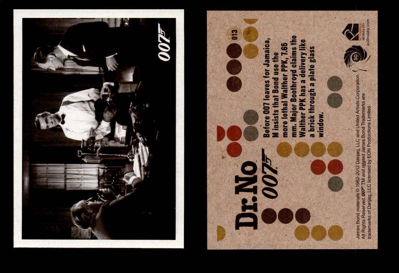 James Bond 50th Anniversary Series Dr. No You Pick Single Cards #1-65 #13  - TvMovieCards.com