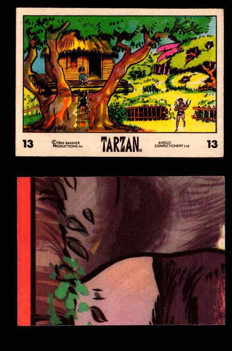 1966 Tarzan Banner Productions Vintage Trading Cards You Pick Singles #1-66 #13  - TvMovieCards.com
