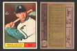 1961 Topps Baseball Trading Card You Pick Singles #1-#99 VG/EX #	13 Chuck Cottier - Detroit Tigers  - TvMovieCards.com