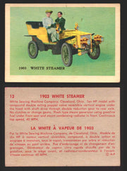 1959 Parkhurst Old Time Cars Vintage Trading Card You Pick Singles #1-64 V339-16 13	1903 White Steamer  - TvMovieCards.com