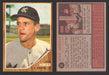 1962 Topps Baseball Trading Card You Pick Singles #1-#99 VG/EX #	13 Dick Howser - Kansas City Athletics  - TvMovieCards.com