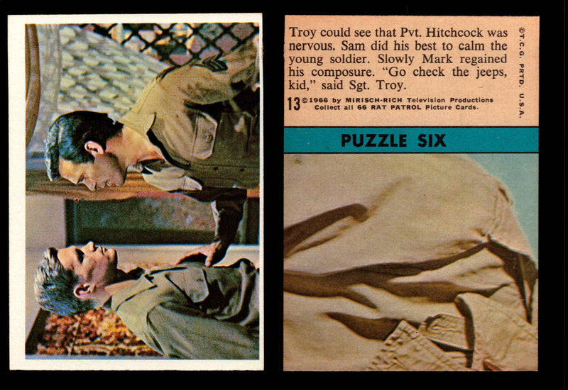 Rat Patrol 1966 Topps Vintage Card You Pick Singles #1-66 #13  - TvMovieCards.com