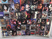 Kiss Series Two 2 Silver Foil Trading Cards Uncut 90 Card Sheet Poster Size   - TvMovieCards.com