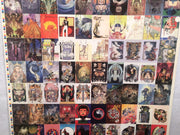 Michael Kaluta Two Fantasy Art Trading Cards UNCUT 90 CARD SHEET Poster Size   - TvMovieCards.com