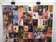 Jeffrey Jones Two Fantasy Art Trading Cards UNCUT 90 CARD SHEET Poster Size   - TvMovieCards.com
