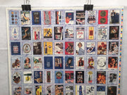 Pepsi Cola Series Two 2 Trading Cards Uncut 100 Card Sheet Poster Size 1995 Dart   - TvMovieCards.com