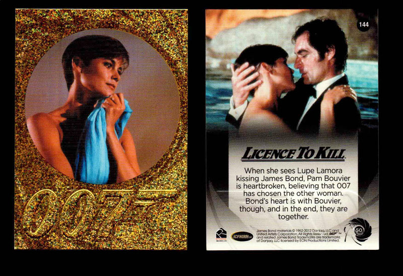 James Bond 50th Anniversary Series Two Gold Parallel Chase Card Singles #2-198 #144  - TvMovieCards.com