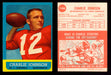 1963 Topps Football Trading Card You Pick Singles #1-#170 VG/EX #146 Charlie Johnson (R)  - TvMovieCards.com