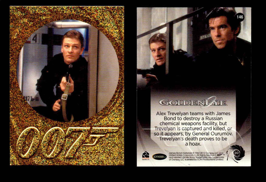 James Bond 50th Anniversary Series Two Gold Parallel Chase Card Singles #2-198 #146  - TvMovieCards.com