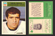 1966 Philadelphia Football NFL Trading Card You Pick Singles #100-196 VG/EX 149 Dick Hoak  - Pittsburgh Steelers RC  - TvMovieCards.com