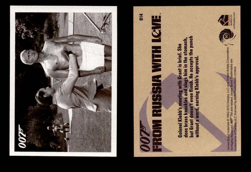 James Bond 50th Anniversary Series Two From Russia with Love Single Cards #1-65 #14  - TvMovieCards.com