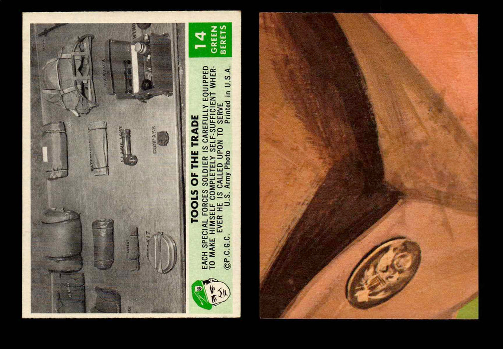 1966 Green Berets PCGC Vintage Gum Trading Card You Pick Singles #1-66 #14  - TvMovieCards.com