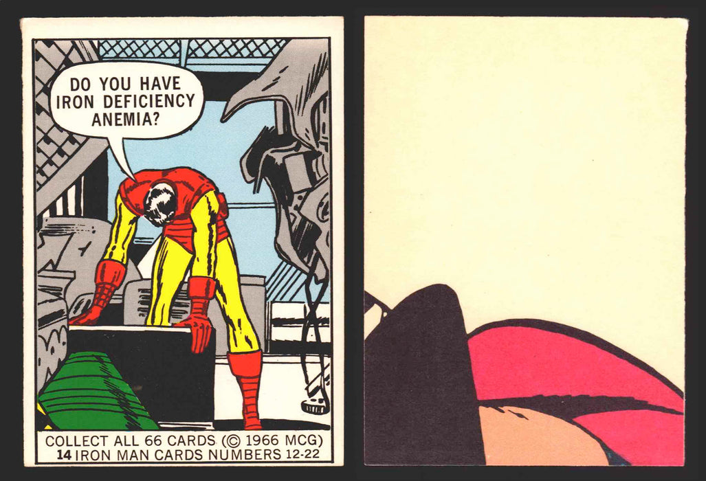 1966 Marvel Super Heroes Donruss Vintage Trading Cards You Pick Singles #1-66 #14  - TvMovieCards.com