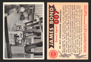 1965 James Bond 007 Glidrose Vintage Trading Cards You Pick Singles #1-66 14   Dr. No's Underground Laboratory  - TvMovieCards.com