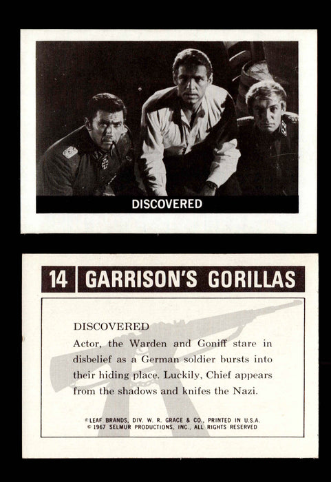 Garrison's Gorillas Leaf 1967 Vintage Trading Cards #1-#72 You Pick Singles #14  - TvMovieCards.com