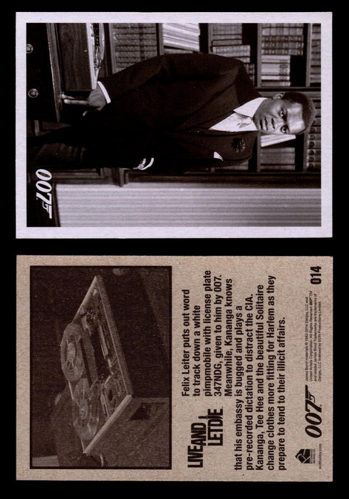 James Bond Archives 2014 Live and Let Die Throwback You Pick Single Card #1-59 #14  - TvMovieCards.com