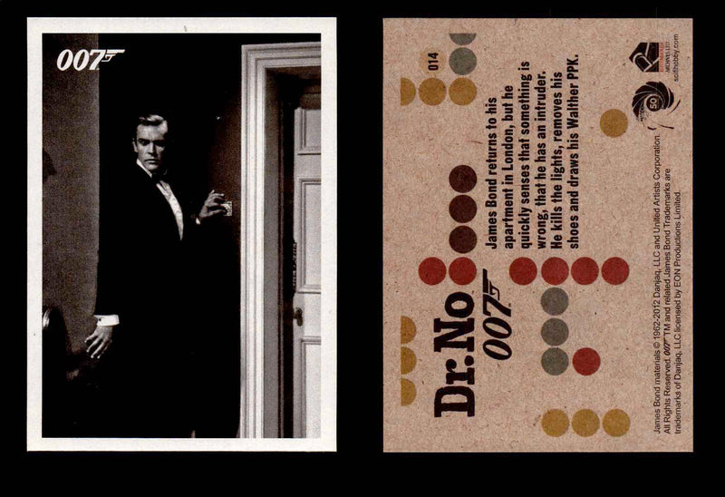 James Bond 50th Anniversary Series Dr. No You Pick Single Cards #1-65 #14  - TvMovieCards.com