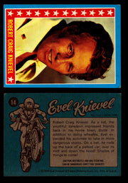 Evel Knievel Topps 1974 Vintage Trading Cards You Pick Singles #1-60 #14  - TvMovieCards.com