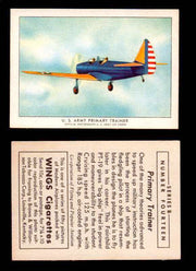 1941 Modern American Airplanes Series B Vintage Trading Cards Pick Singles #1-50 14	 	U.S. Army Primary Trainer  - TvMovieCards.com