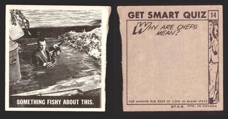 1966 Get Smart Vintage Trading Cards You Pick Singles #1-66 OPC O-PEE-CHEE #14  - TvMovieCards.com