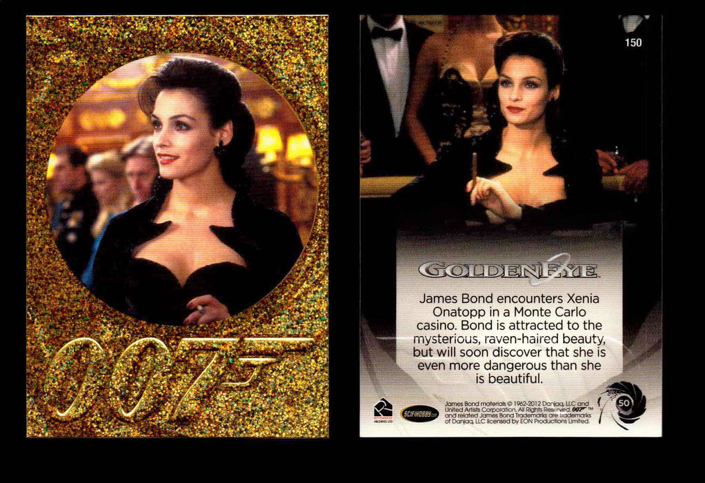 James Bond 50th Anniversary Series Two Gold Parallel Chase Card Singles #2-198 #150  - TvMovieCards.com