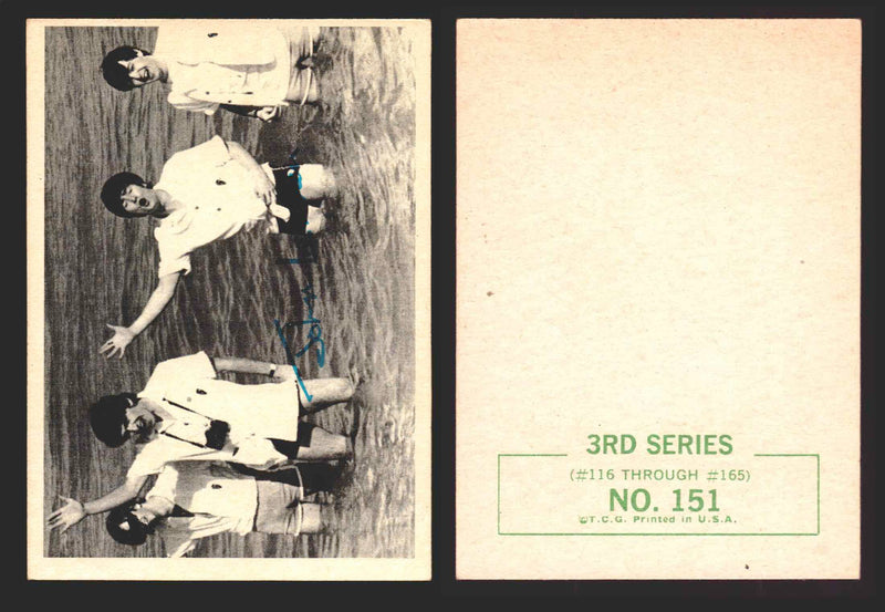 Beatles Series 3 Topps 1964 Vintage Trading Cards You Pick Singles #116-#165 #	151  - TvMovieCards.com