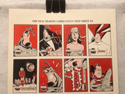 The Tick Trading Cards UNCUT 16 CARD SHEET Small Poster Size Comic Images 1997   - TvMovieCards.com