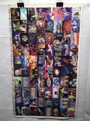 Robot Carnival Japanese Animation Trading Cards UNCUT 80 CARD SHEET Poster Size   - TvMovieCards.com