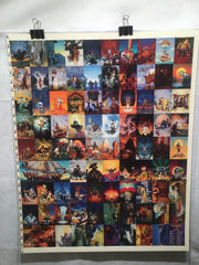 Don Maitz Two Fantasy Art Trading Cards UNCUT 90 CARD SHEET Poster Size FPG 1996   - TvMovieCards.com