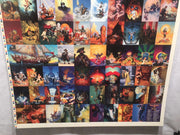 Don Maitz Two Fantasy Art Trading Cards UNCUT 90 CARD SHEET Poster Size FPG 1996   - TvMovieCards.com