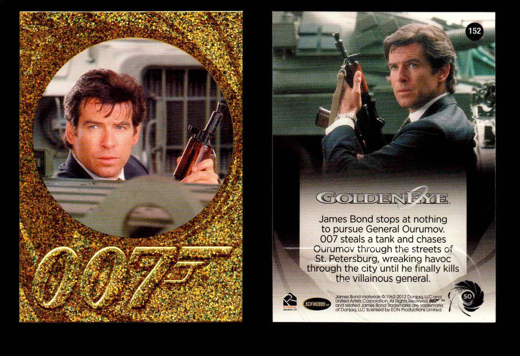 James Bond 50th Anniversary Series Two Gold Parallel Chase Card Singles #2-198 #152  - TvMovieCards.com