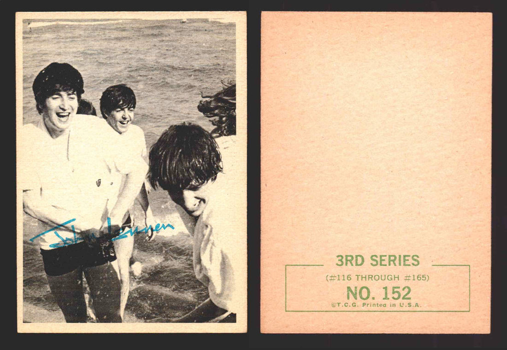 Beatles Series 3 Topps 1964 Vintage Trading Cards You Pick Singles #116-#165 #	152  - TvMovieCards.com
