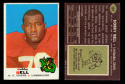 1969 Topps Football Trading Card You Pick Singles #1-#263 G/VG/EX #	153	Bobby Bell (HOF)  - TvMovieCards.com