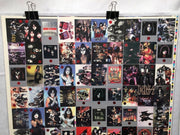 Kiss Trading Cards Series One 1 Red Foil 100 Card Uncut Sheet Poster Size   - TvMovieCards.com