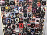 Kiss Trading Cards Series One 1 Red Foil 100 Card Uncut Sheet Poster Size   - TvMovieCards.com