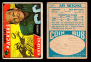 1968 Topps Football Trading Card You Pick Singles #1-#219 G/VG/EX #	157	Ray Nitschke (HOF)(creased)  - TvMovieCards.com