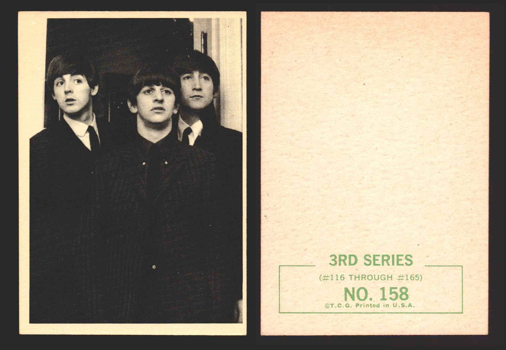 Beatles Series 3 Topps 1964 Vintage Trading Cards You Pick Singles #116-#165 #	158  - TvMovieCards.com