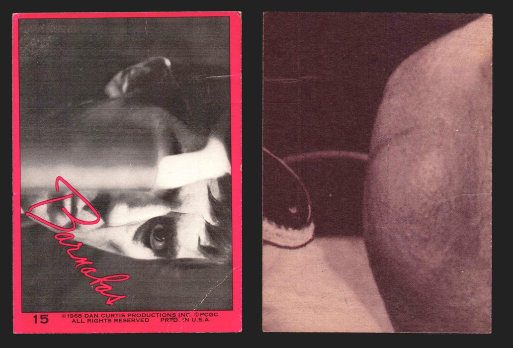 1966 Dark Shadows Series 1 (Pink) Philadelphia Gum Vintage Trading Cards Singles #15  - TvMovieCards.com