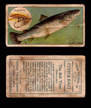 1910 Fish and Bait Imperial Tobacco Vintage Trading Cards You Pick Singles #1-50 #15 The Bull Trout  - TvMovieCards.com