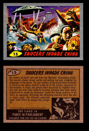 2012 Mars Attacks Silver Parallel You Pick Single Trading Card #1-55 Topps #15  - TvMovieCards.com
