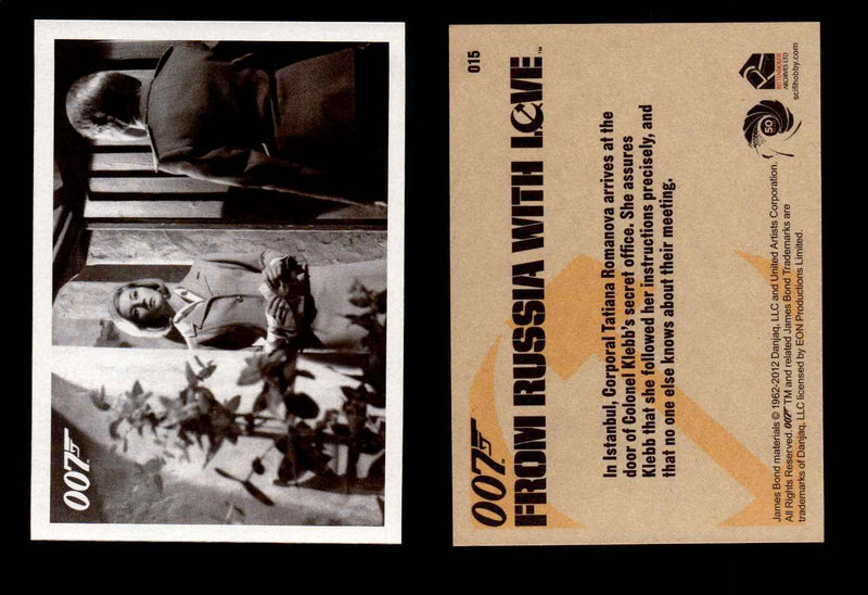 James Bond 50th Anniversary Series Two From Russia with Love Single Cards #1-65 #15  - TvMovieCards.com