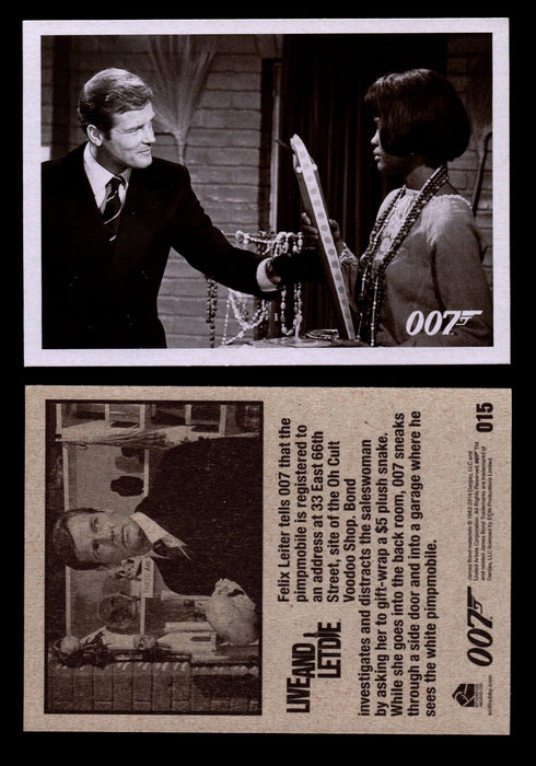 James Bond Archives 2014 Live and Let Die Throwback You Pick Single Card #1-59 #15  - TvMovieCards.com