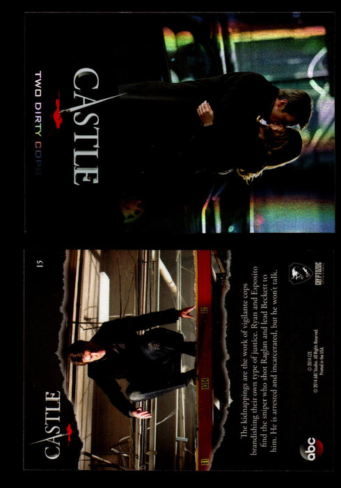 Castle Seasons 3 & 4 Foil Parallel Base Card You Pick Singles 1-72 #15  - TvMovieCards.com