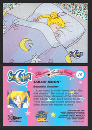 1997 Sailor Moon Prismatic You Pick Trading Card Singles #1-#72 No Cracks 15   Beautiful Dreamer  - TvMovieCards.com
